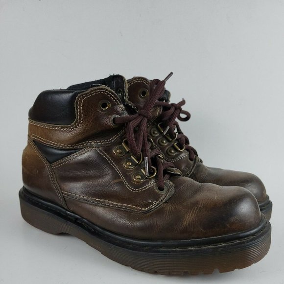 Dr. Martens Other - Dr Martens 8697 Brown Leather Boots Mens Size 7 (Womens 8.5) Made in England